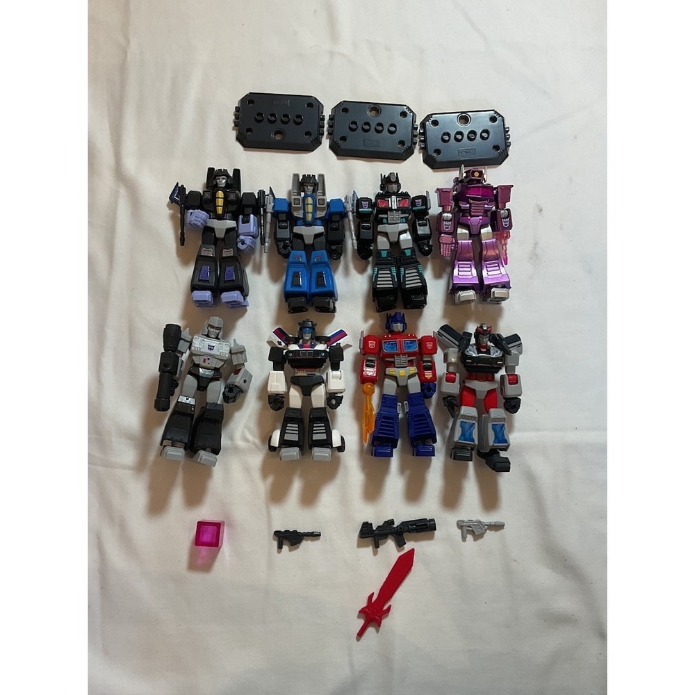 Blokees Transformers Used Lot Of 8 Nemesis Prime Shockwave Megatron Read Desc